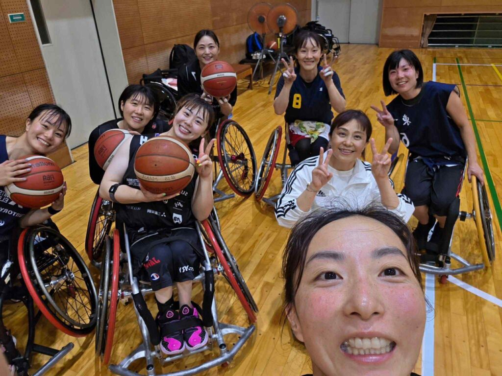 初✨車イスバスケ🏀
