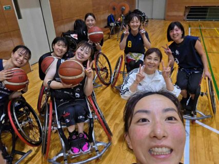 初✨車イスバスケ🏀