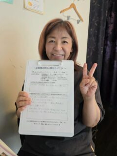50代からの体の不調に。肩・股関節・背中のつらさが軽くなり「もっと早く来ればよかった」と感じたお客様の声